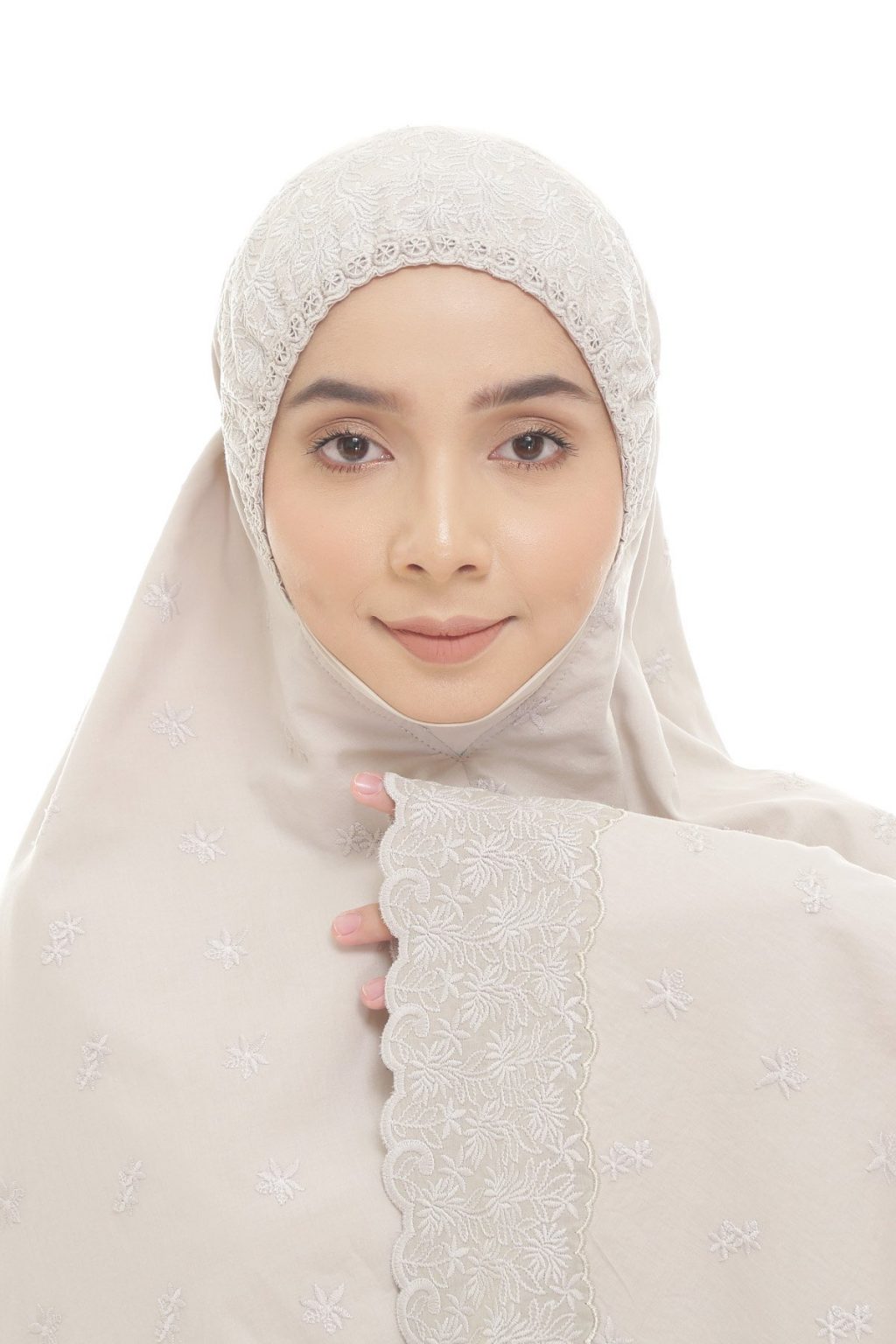 Broderie Hawa in Khakis with Exclusive Tuberose Series Box – Siti ...