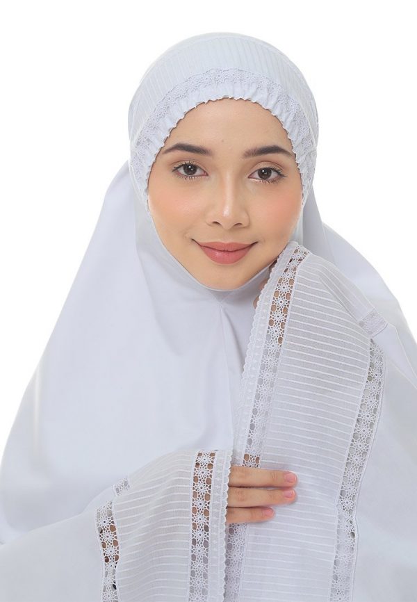 Signature Rumi in White – Siti Khadijah Online Boutique