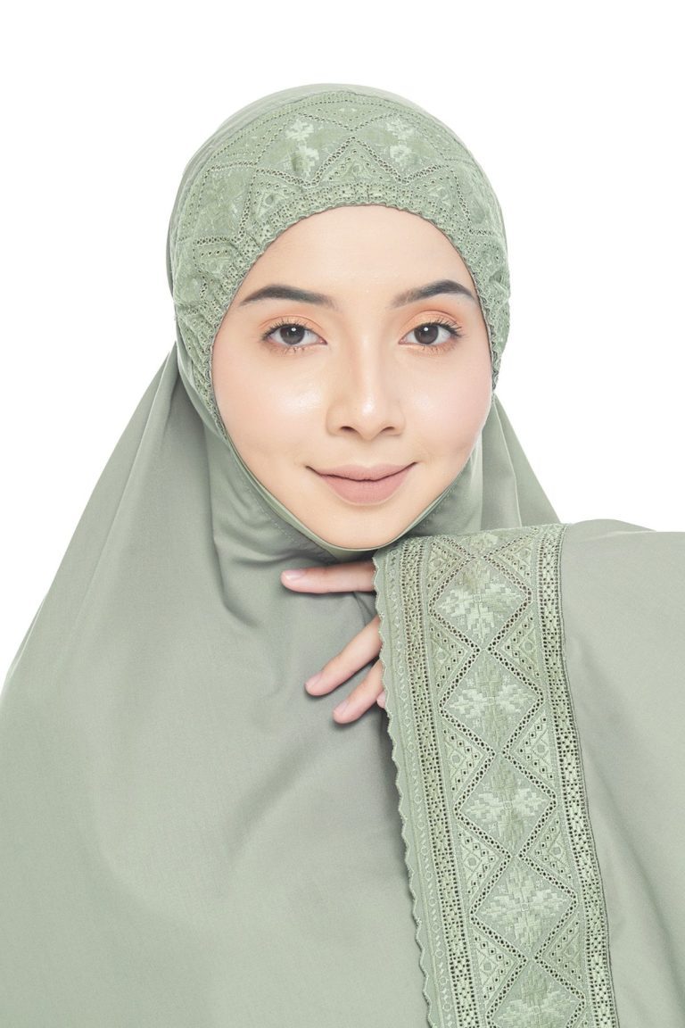 Signature Ayla in Ash Green – Siti Khadijah Online Boutique