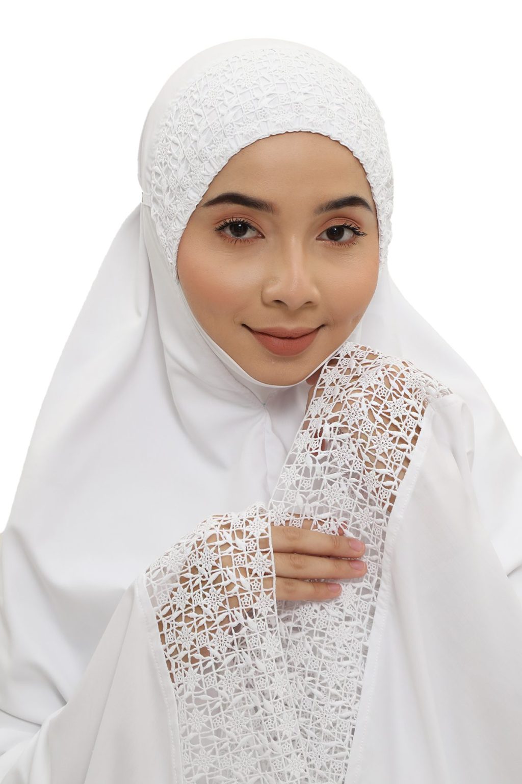 Modish Liany In White – Siti Khadijah Online Boutique