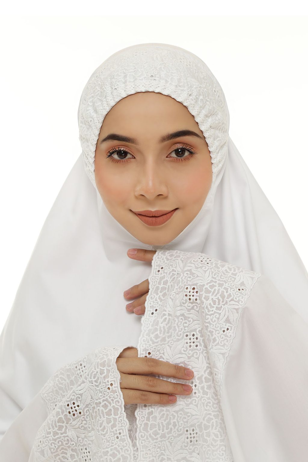 Signature Chun In White – Siti Khadijah Online Boutique